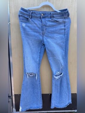 American eagle low rise flare